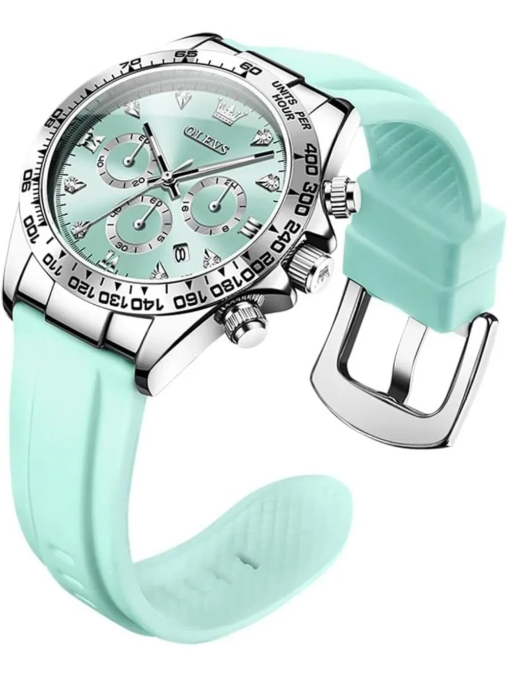Luxury Diamond Women's Watch - Waterproof Stainless Steel Bracelet, Luminous